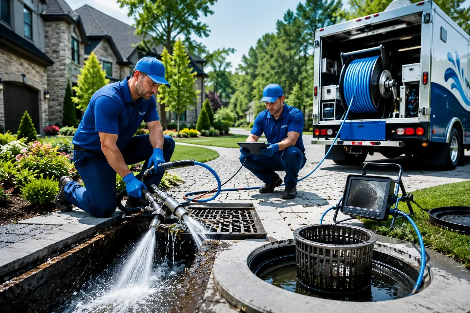 Local outdoor drain cleaning professionals in Sweeny, TX